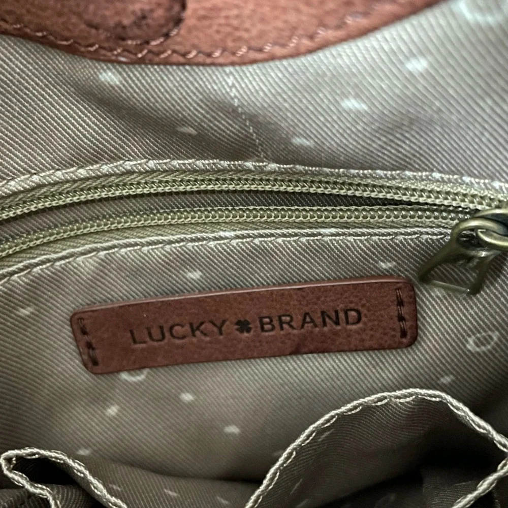 Lucky Brand Brown Crossbody Bag - Picture 5 of 8